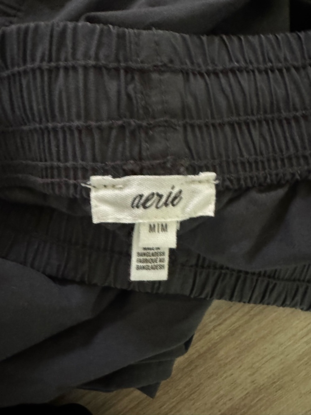 Aerie High-Waisted ‘Go-for-It” Baggy Cargo Pants in Smoked Grey Size M - Picture 6 of 7